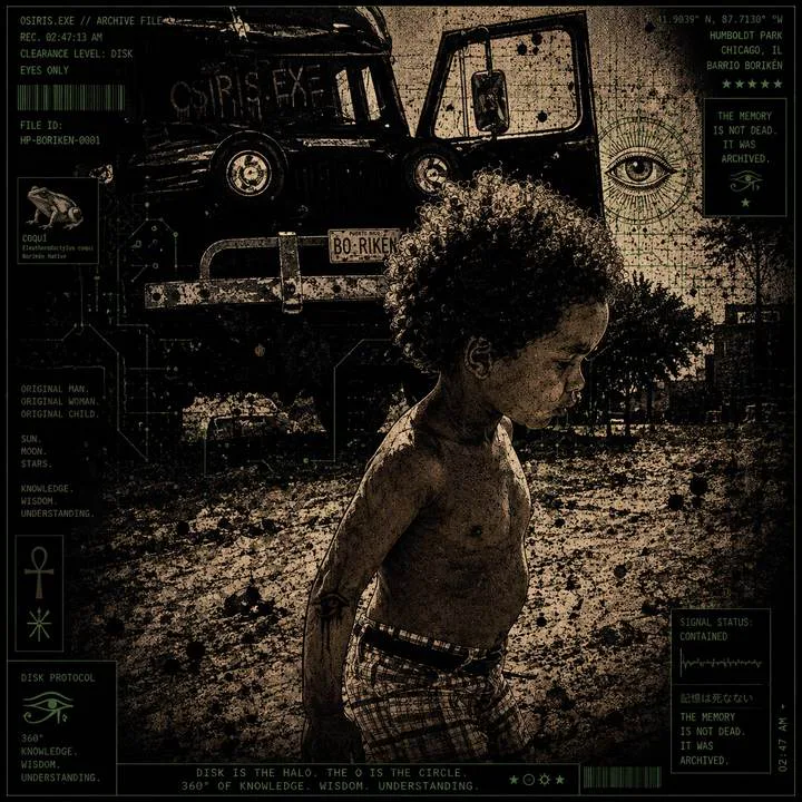 Recovered archive file 008: child beside the Borikén jeep